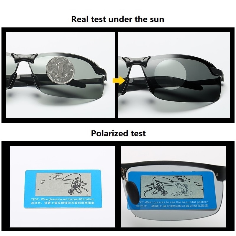 Polarized Sunglasses With Photochromic Lens