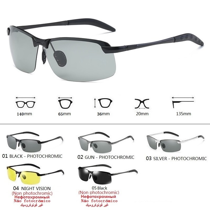 Polarized Sunglasses With Photochromic Lens