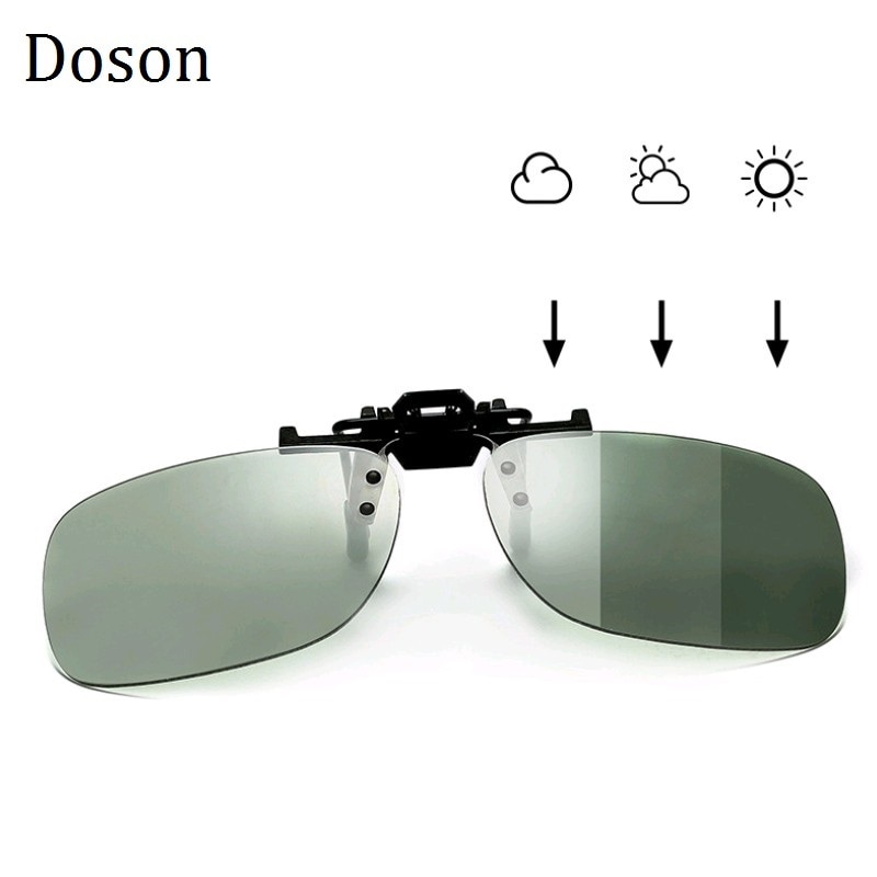 Photochromic Polarized Clip On Sunglasses