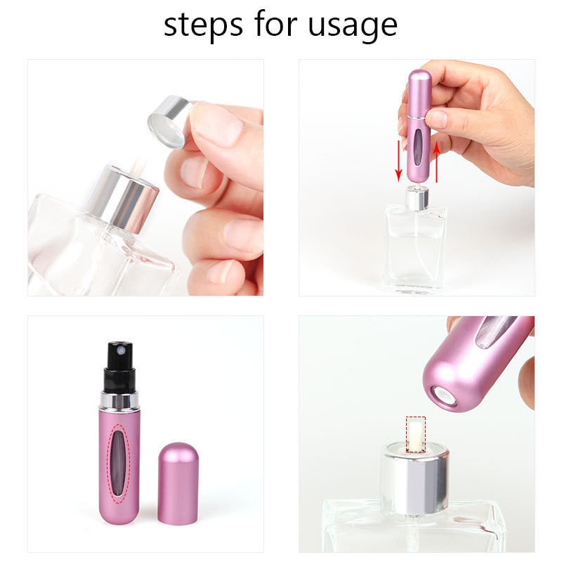 5ml Perfume Refillable Spray Bottle