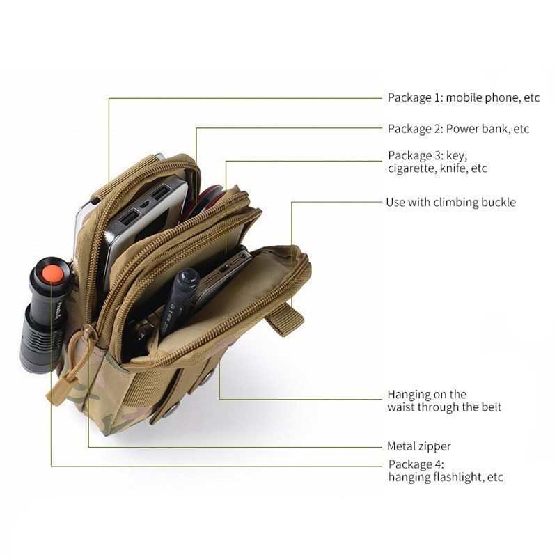 Camo Molle Waterproof