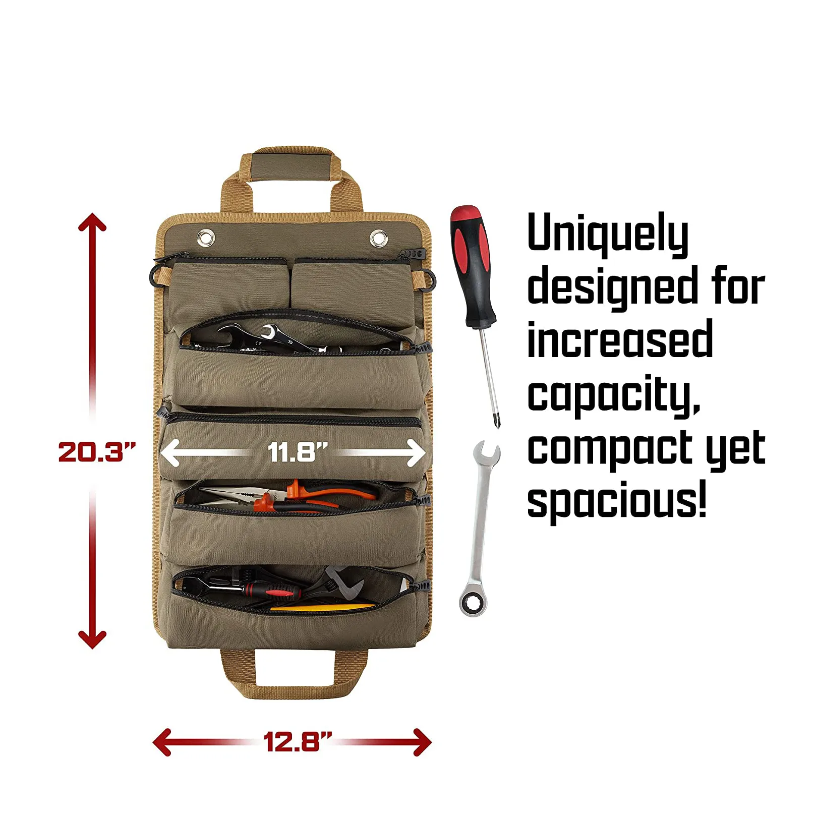 Multi-Purpose Roll Up Tool Bag